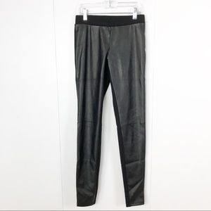BEBOP Faux Leather Black Skinny Pants Leggings XS NWOT